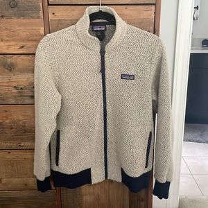 Patagonia fleece zip up jacket